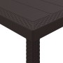 Conjunto de Comedor de Jardín de 9 Piezas Marrón de Poliratán | Foro24.es | Tu tienda online para hogar, jardín y más Foro24.es