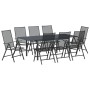Conjunto de muebles de pasillo de 9 piezas  acero antracita, Mesa de jardín extensible  antracita (140-210)x90x73 cm acero | Foro24.es | Tu tienda online para hogar, jardín y más Foro24.es