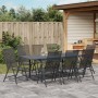 Conjunto de muebles de pasillo de 9 piezas  acero antracita, Mesa de jardín extensible  antracita (140-210)x90x73 cm acero | Foro24.es | Tu tienda online para hogar, jardín y más Foro24.es