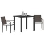 Set de comedor exterior de 3 piezas con cojines - Ratán marrón von , Gartenstühle - Ref: Foro24-3379044, Preis: 183,51 €, Rab...