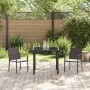 Set de comedor exterior de 3 piezas con cojines - Ratán marrón von , Gartenstühle - Ref: Foro24-3379044, Preis: 183,51 €, Rab...