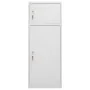 Sattelschrank hellgrauer Stahl 53x53x140 cm von vidaXL, Sattelständer - Ref: Foro24-339600, Preis: 219,80 €, Rabatt: %