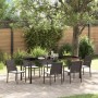 Juego de Comedor de Jardín de 7 Piezas con Cojines de Ratán Sintético Marrón by , Garden chairs - Ref: Foro24-3379049, Price:...