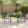 Set de Comedor de Jardín de 9 Piezas con Cojines de Poliratán Negro von , Gartenstühle - Ref: Foro24-3379071, Preis: 715,64 €...
