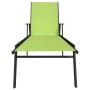 Sonnenliege aus Stahl und grünem Textilene von vidaXL, Liegen - Ref: Foro24-317598, Preis: 117,15 €, Rabatt: %