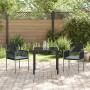 Conjunto de 4 Negro Ratán Polímero 54x60.5x83.5 cm Duradero | Foro24.es | Tu tienda online para hogar, jardín y más Foro24.es
