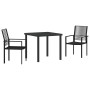 Conjunto de 5 Piezas de Comedor Jardín Negro Rattan PVC von , Gartenstühle - Ref: Foro24-3379165, Preis: 276,12 €, Rabatt: %