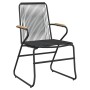 Conjunto de Comedor de Jardín de 3 Piezas Negro Rattan de PVC | Foro24.es | Tu tienda online para hogar, jardín y más Foro24.es