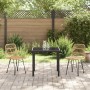 Set de Comedor de Jardín de 3 Piezas Ratan Polimero Marrón | Foro24.es | Tu tienda online para hogar, jardín y más Foro24.es