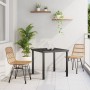 Conjunto de comedor de jardín de 5 piezas marrón ratán polipropileno | Foro24.es | Tu tienda online para hogar, jardín y más Foro24.es