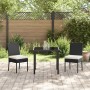 Juego de Comedor de Jardín 5 Piezas Negro Poliratán von , Gartenstühle - Ref: Foro24-3379206, Preis: 318,65 €, Rabatt: %