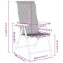 Set de Comedor de Jardín de 7 Piezas Marrón Poliratán | Foro24.es | Tu tienda online para hogar, jardín y más Foro24.es