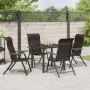 Set de Comedor de Jardín de 5 Piezas Negro Poliratán | Foro24.es | Tu tienda online para hogar, jardín y más Foro24.es
