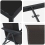 Conjunto de Comedor de Jardín de 9 Piezas Café Negro Polirratán | Foro24.es | Tu tienda online para hogar, jardín y más Foro24.es