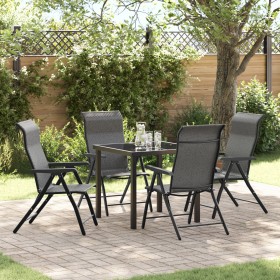 Comprar Conjunto de jardín de 5 piezas Gris