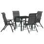 Conjunto de jardín de 5 piezas Gris Polirratán von , Gartenstühle - Ref: Foro24-3379276, Preis: 347,32 €, Rabatt: %