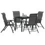 Conjunto de jardín de 5 piezas Gris Polirratán von , Gartenstühle - Ref: Foro24-3379276, Preis: 347,32 €, Rabatt: %