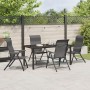 Set de Comedor de Jardín de 5 Piezas Grises en Ratán Polímero von , Gartenstühle - Ref: Foro24-3379278, Preis: 383,90 €, Raba...