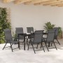 Conjunto de Comedor de Jardín de 7 Piezas Gris Poliratán de , Sillas de jardín - Ref: Foro24-3379279, Precio: 563,15 €, Descu...