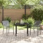 Juego de Comedor Jardín 5 Piezas Antracita Acero by , Garden chairs - Ref: Foro24-3379284, Price: 313,56 €, Discount: %