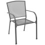 Conjunto de Comedor de Jardín de 5 Piezas Antracita Acero von , Gartenstühle - Ref: Foro24-3379285, Preis: 326,55 €, Rabatt: %
