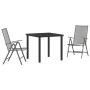 Juego de Comedor de Jardín de 5 Piezas en Acero Antracita | Foro24.es | Tu tienda online para hogar, jardín y más Foro24.es