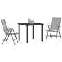 Conjunto de Comedor Jardín de 7 piezas Antracita by , Garden chairs - Ref: Foro24-3379293, Price: 436,83 €, Discount: %