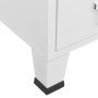 Industrieschrank aus weißem Stahl, 67 x 35 x 107 cm von vidaXL, Kleiderschränke - Ref: Foro24-339611, Preis: 173,20 €, Rabatt: %