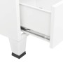 Industrieschrank aus weißem Stahl, 67 x 35 x 107 cm von vidaXL, Kleiderschränke - Ref: Foro24-339611, Preis: 173,20 €, Rabatt: %