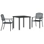 Juego de Comedor de Jardín de 9 Piezas en Acero Antracita | Foro24.es | Tu tienda online para hogar, jardín y más Foro24.es