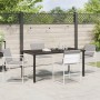 Set de Comedor de Jardín de 5 Piezas con Cojines Blanco Textilene y Acero | Foro24.es | Tu tienda online para hogar, jardín y más Foro24.es