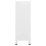 Baúl de almacenaje industrial metal blanco 75x40x115 cm de vidaXL, Baúles de almacenamiento - Ref: Foro24-339629, Precio: 158...