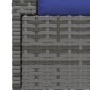 Sofá de 2 plazas con cojines ratán sintético gris de vidaXL, Conjuntos de jardín - Ref: Foro24-317564, Precio: 177,66 €, Desc...