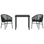 Conjunto de Comedor de Jardín de 5 Piezas en Gris Ratán PE von , Gartenstühle - Ref: Foro24-3379360, Preis: 406,03 €, Rabatt: %