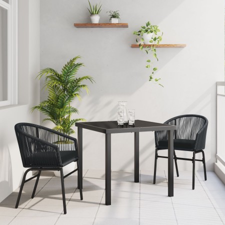 Conjunto de Jardín de 7 Piezas en Ratán Poliéster Gris von , Gartenstühle - Ref: Foro24-3379363, Preis: 650,40 €, Rabatt: %