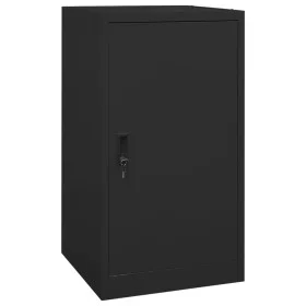 Sattelschrank aus schwarzem Stahl 53x53x105 cm von vidaXL, Sattelständer - Ref: Foro24-339605, Preis: 172,16 €, Rabatt: %