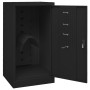 Sattelschrank aus schwarzem Stahl 53x53x105 cm von vidaXL, Sattelständer - Ref: Foro24-339605, Preis: 159,31 €, Rabatt: %