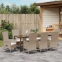 Conjunto de Comedor de Jardín de 9 Piezas con Cojines Beige Poliratán von , Gartenstühle - Ref: Foro24-3379470, Preis: 1,00 €...