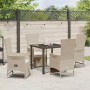 Conjunto de Comedor de Jardín de 5 Piezas con Cojines Beige Ratán PE von , Gartenstühle - Ref: Foro24-3379472, Preis: 564,47 ...