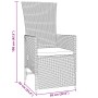 Set de Comedor de Jardín de 7 Piezas con Cojines Beige Ratán Polimérico | Foro24.es | Tu tienda online para hogar, jardín y más Foro24.es
