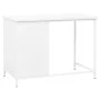 Industrieller Schreibtisch mit weißen Stahlschubladen 105x52x75 cm von vidaXL, Schreibtische - Ref: Foro24-339635, Preis: 125...