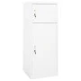 Sattelschrank aus weißem Stahl 53x53x140 cm von vidaXL, Sattelständer - Ref: Foro24-339599, Preis: 201,86 €, Rabatt: %