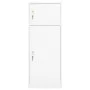 Sattelschrank aus weißem Stahl 53x53x140 cm von vidaXL, Sattelständer - Ref: Foro24-339599, Preis: 201,86 €, Rabatt: %
