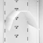Sattelschrank aus weißem Stahl 53x53x140 cm von vidaXL, Sattelständer - Ref: Foro24-339599, Preis: 201,86 €, Rabatt: %