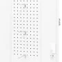 Sattelschrank aus weißem Stahl 53x53x140 cm von vidaXL, Sattelständer - Ref: Foro24-339599, Preis: 201,86 €, Rabatt: %