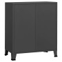 Industrial anthracite gray metal chest of drawers 78x40x93 cm by vidaXL, Drawers - Ref: Foro24-339617, Price: 175,45 €, Disco...
