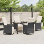 Juego de Comedor de Jardín de 5 Piezas con Cojines Negro Poliratán von , Gartenstühle - Ref: Foro24-3379564, Preis: 539,45 €,...