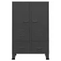 Armario industrial acero gris antracita 67x35x107 cm de vidaXL, Armarios roperos - Ref: Foro24-339612, Precio: 160,88 €, Desc...