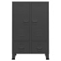 Industrieschrank Stahl grau anthrazit 67x35x107 cm von vidaXL, Kleiderschränke - Ref: Foro24-339612, Preis: 158,39 €, Rabatt: %