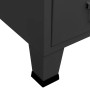 Industrieschrank Stahl grau anthrazit 67x35x107 cm von vidaXL, Kleiderschränke - Ref: Foro24-339612, Preis: 158,39 €, Rabatt: %